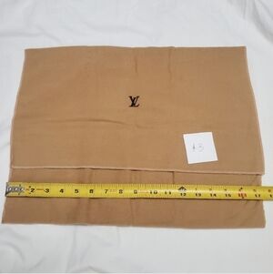 Authentic Louis Vuitton Cotton dustbag storage cover